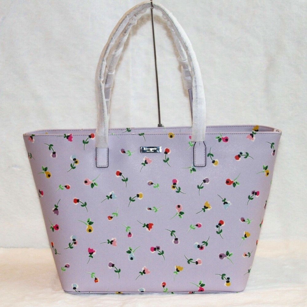 NWT Kate Spade Shore Street Wild Flower Ditsy Tote Bag Shoulder Purse